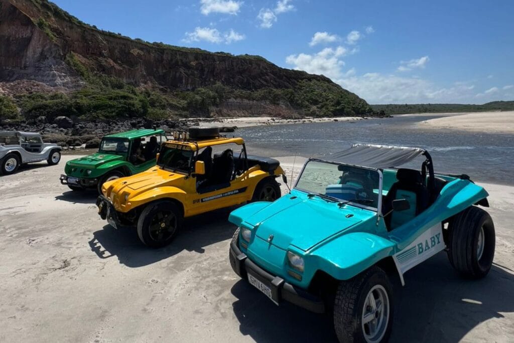 ilha de areia vermelha