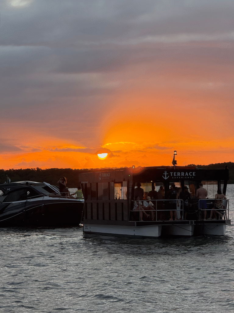 Vista aérea do Parque do Jacaré e do Rio Paraíba em Cabedelo.