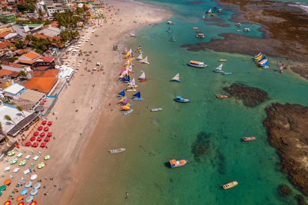 Porto de Galinhas beach is located in Pernambuco, in the municipality of Ipojuca, about 60 km from Recife