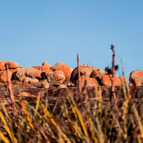 Van de turismo da Paraíba Náuticos estacionada próximo ao letreiro de Cabaceiras no roteiro do Cariri.