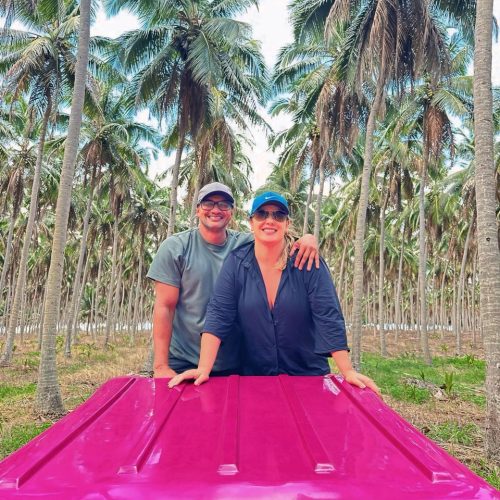 Buggy da Paraíba Náuticos na balsa a atravessar o Rio Paraíba em direção a Lucena.